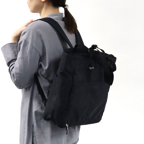 アニエスベー agnes b. 2WAYマザーズバッグ トート リュック アニエスベー agnes b. 2WAYマザーズバッグ トート リュック
