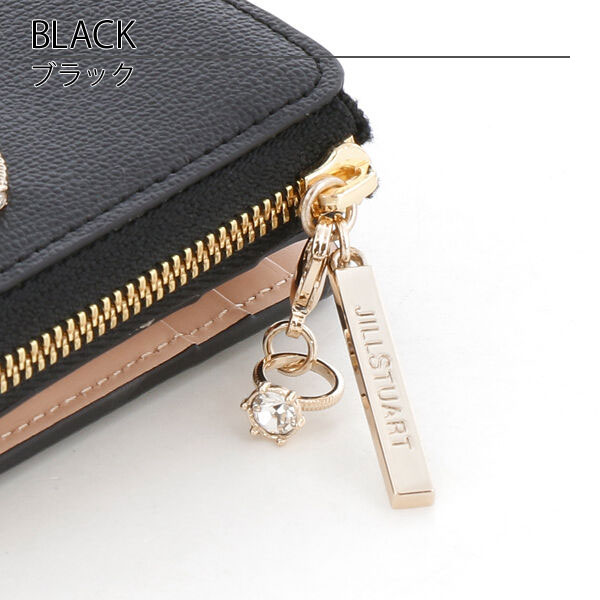 ジル スチュアート JILL STUART L字ファスナー二つ折り財布