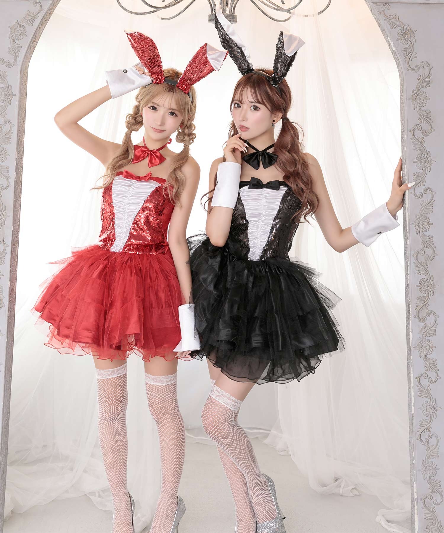 rienda ハロウィン コスチューム バニーガール バニー コスプレ