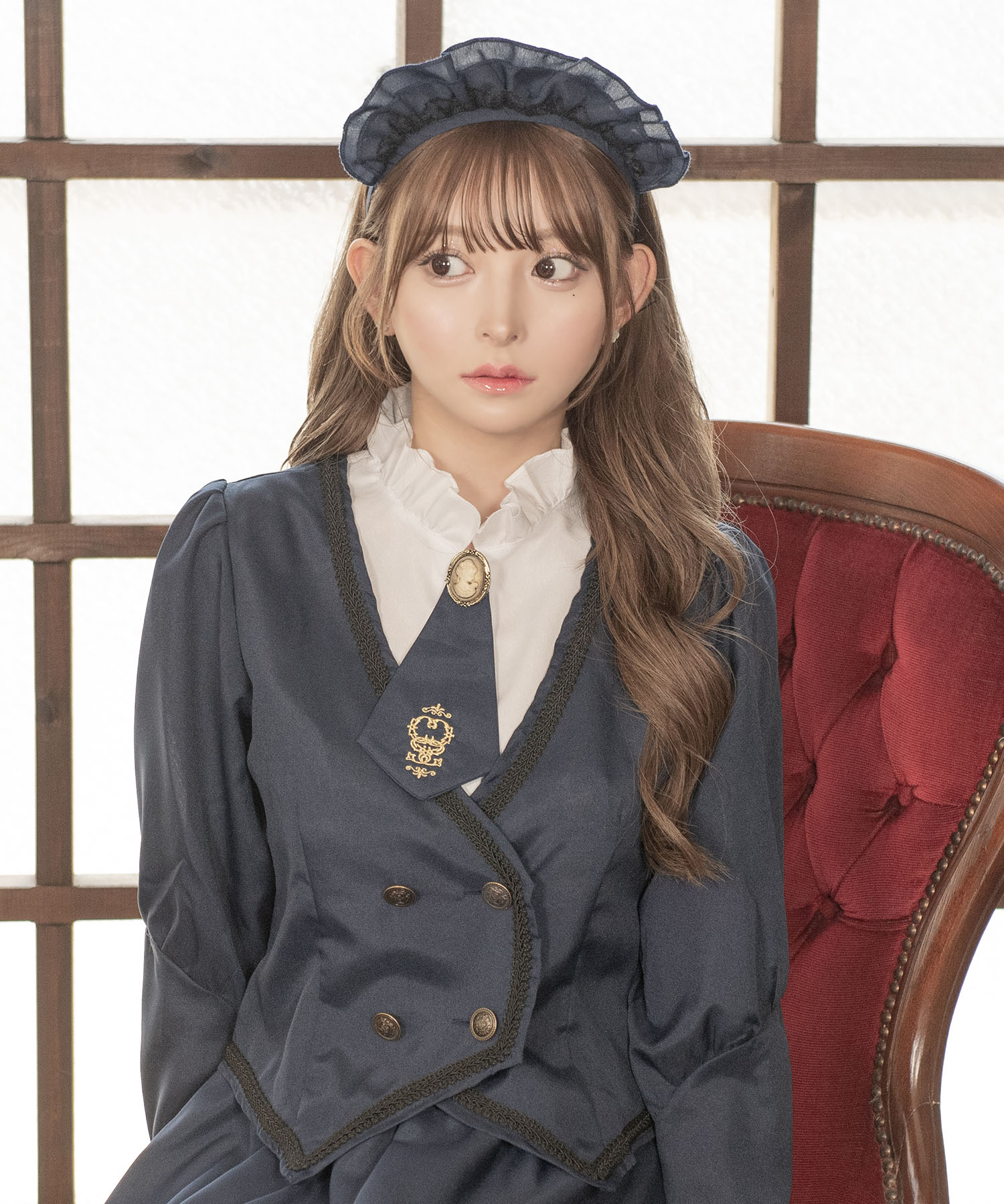 ティカ Tika 体型カバーロング丈フレアスカート袖ありペアホテル