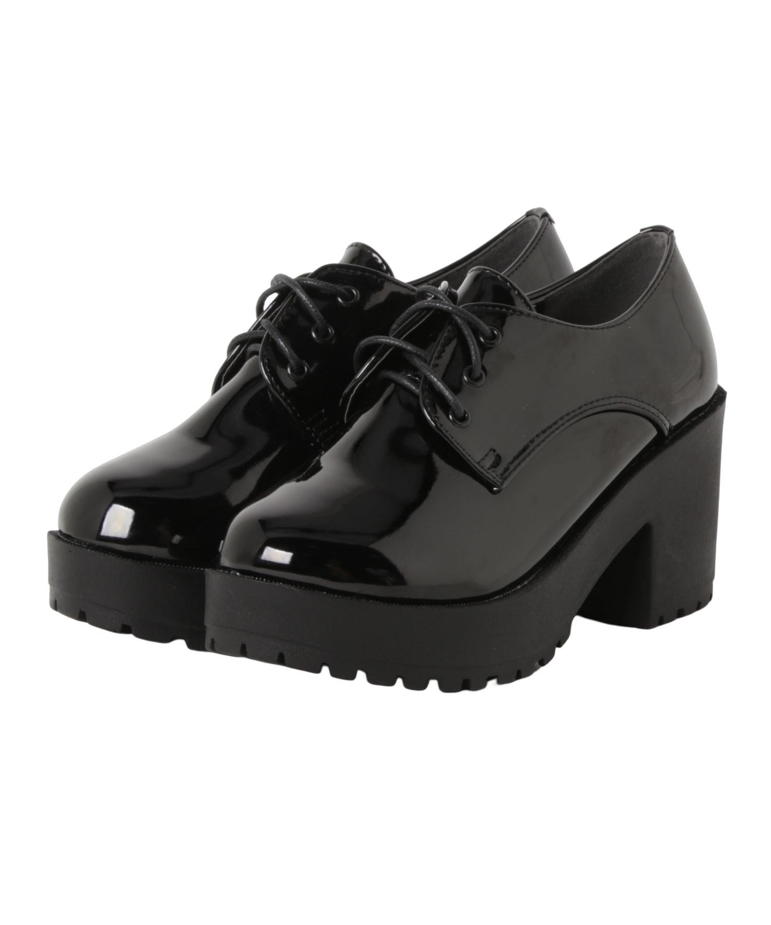 セール 32%OFF】厚底レースアップシューズ(507152557) | lus