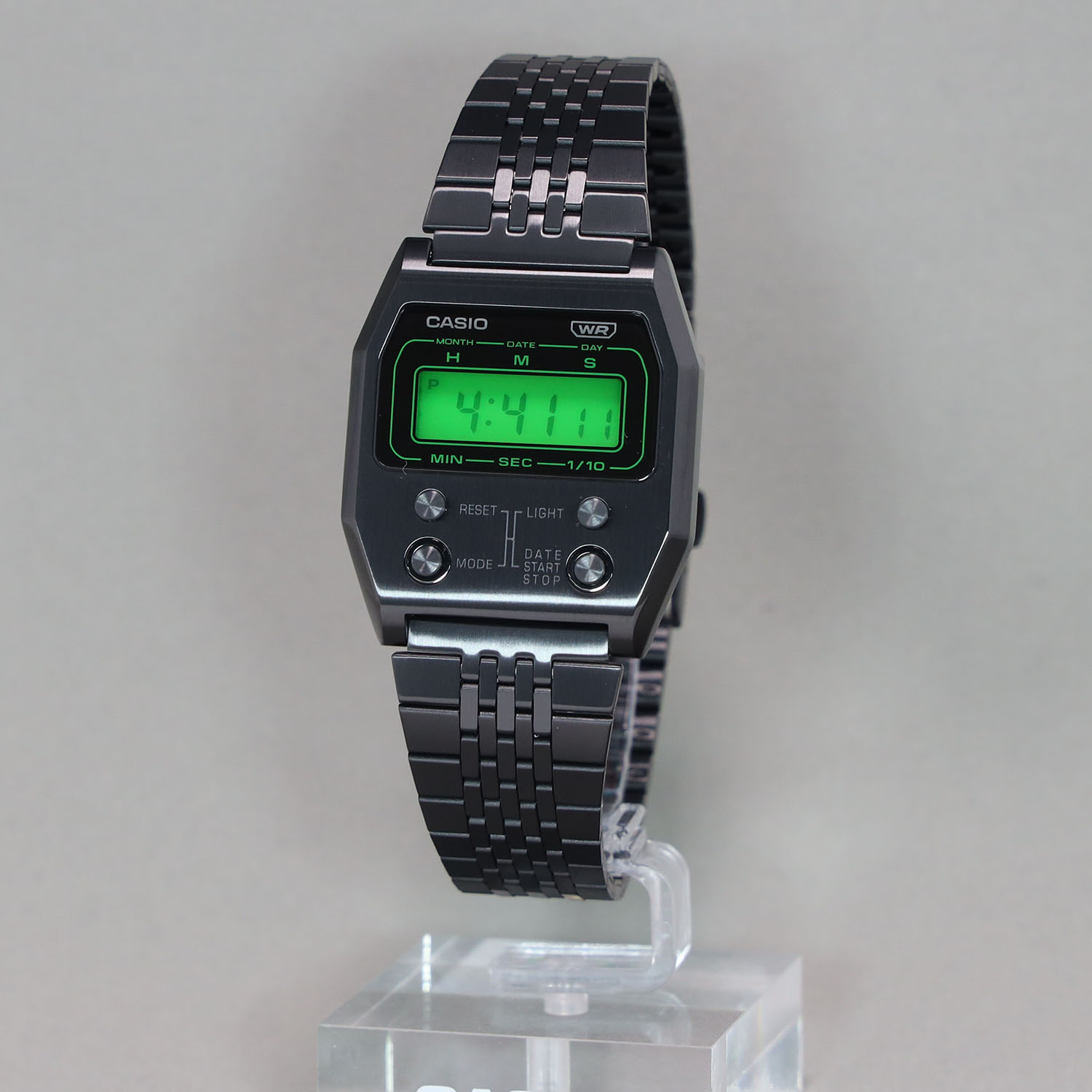 時計 CASIO A1100B-1DF Casio A1100B-1D Vintage Gold Tone Ion Plated Stainless Steel