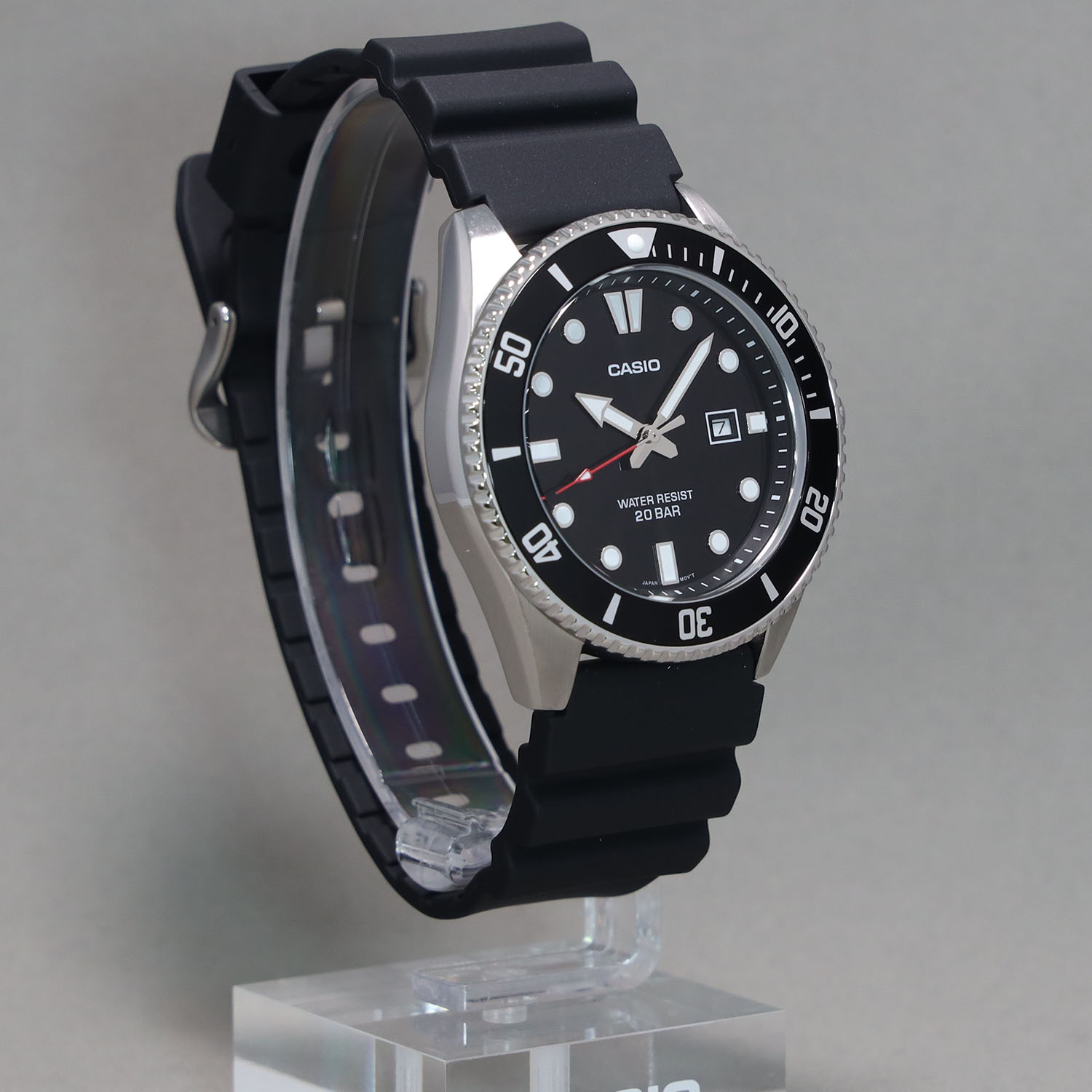 カシオ コレクション MDV-107-1A1JF メンズ ブラック CASIO Collection / MDV－107－1A1JF(507167255) | CASIO(CASIO