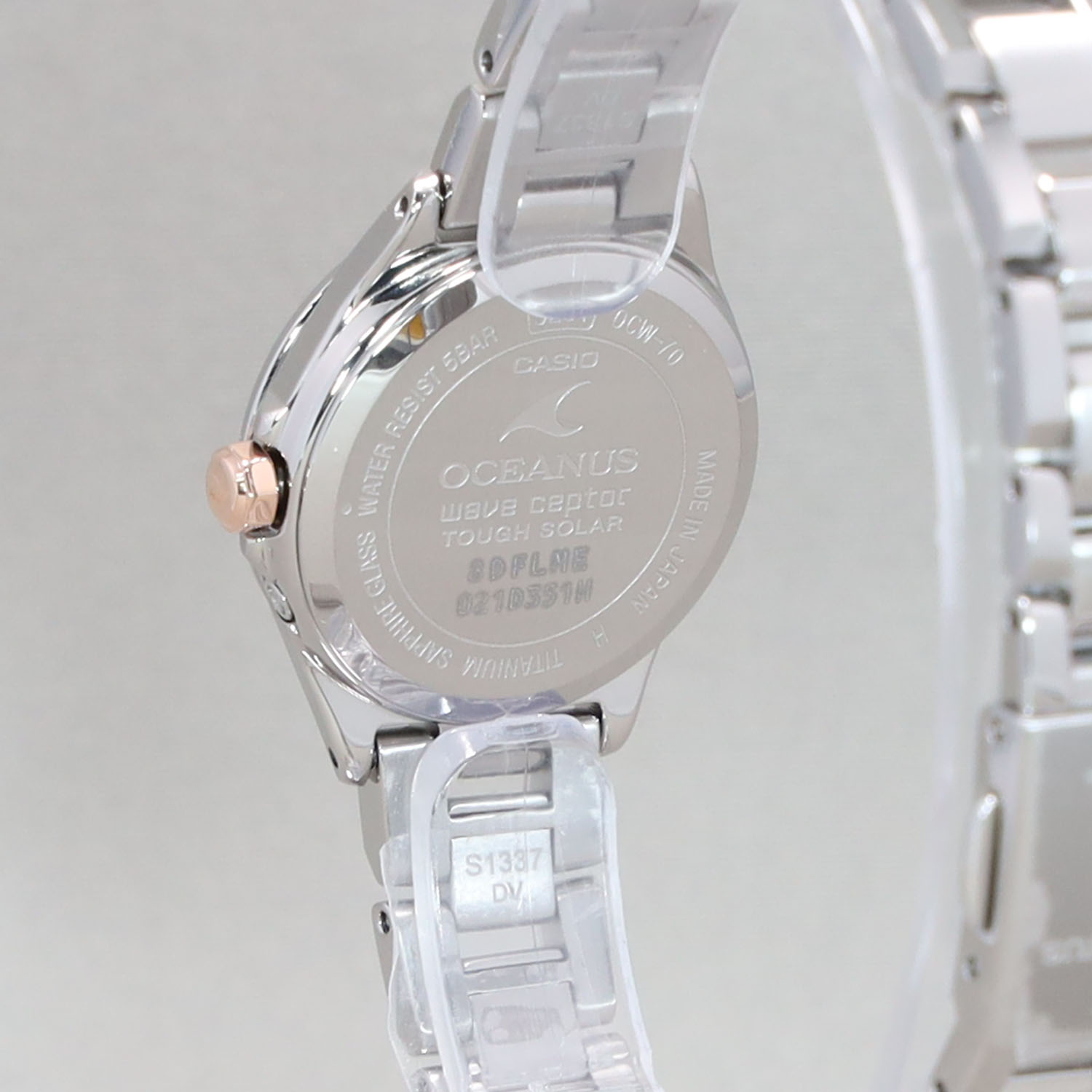 OCEANUS】3 Hands Models / 電波ソーラー / OCW－70PJ－7A2JF