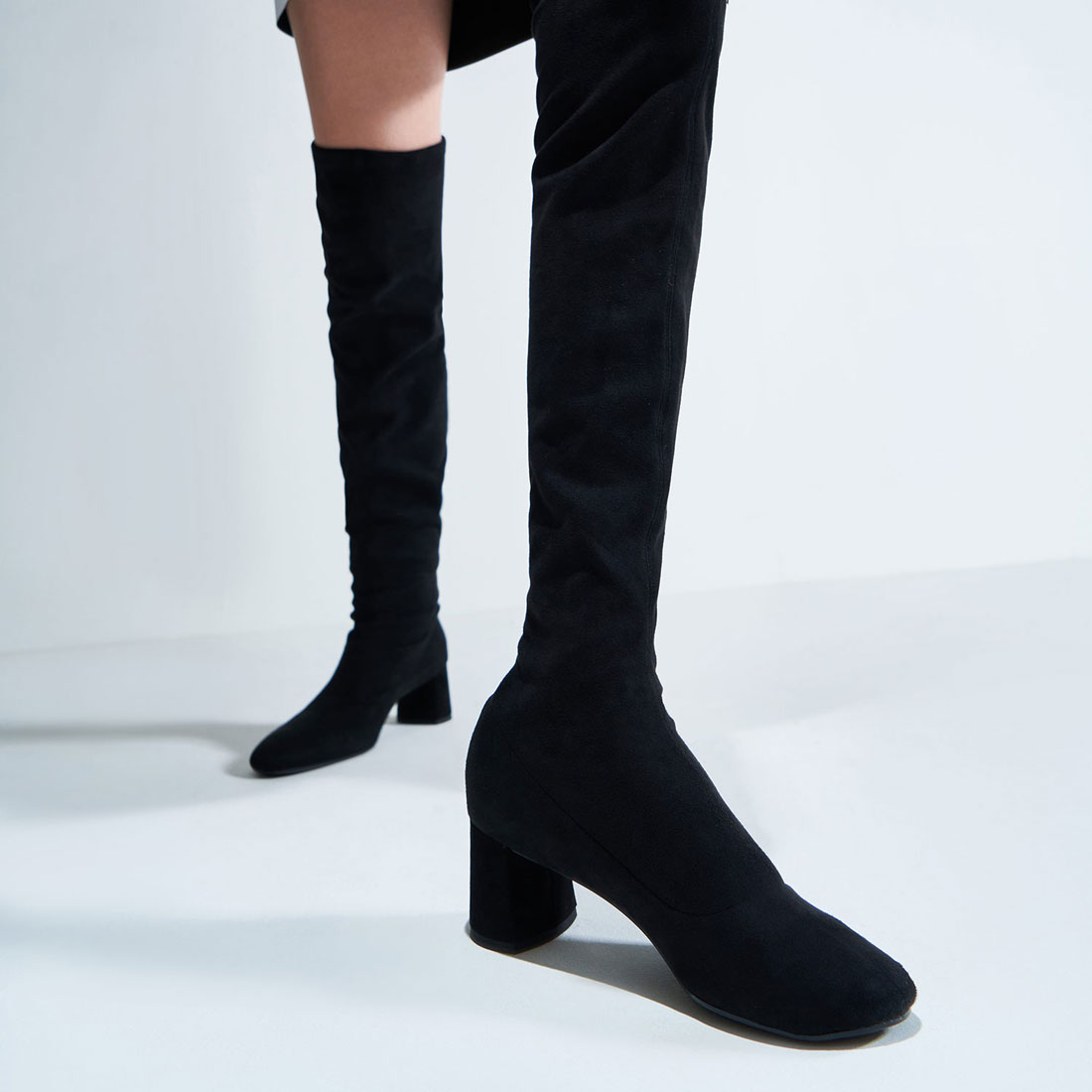 charles & KEITH バックル 取る サイハイブーツ 24.5