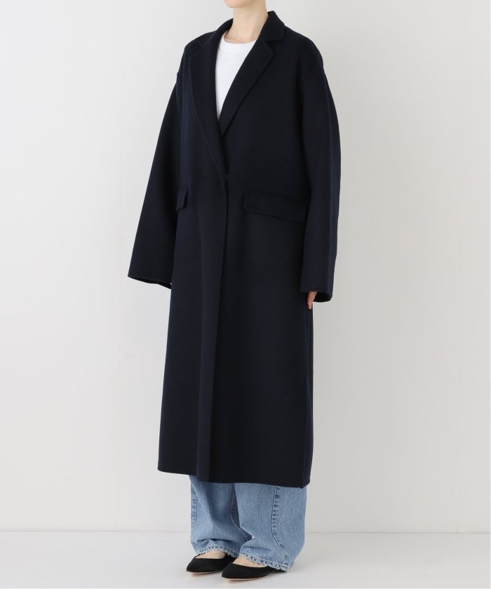 souple woolダブルフェイスチェスターコート(506834375 souple woolダブルフェイスチェスターコート(506834375