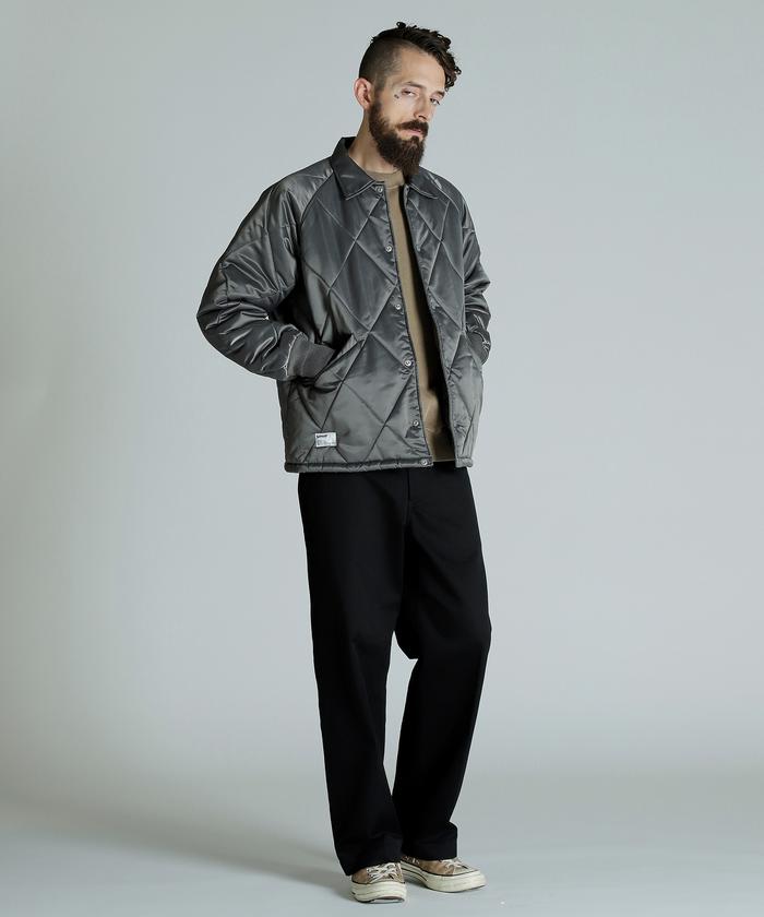 セール】QUILT COACH JACKET/キルティング コーチジャケット