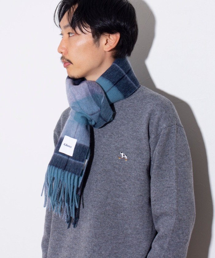GLOSTER カシミヤマフラー セール 20%OFF】【GLOSTER/グロスター】カシミヤブレンドウール