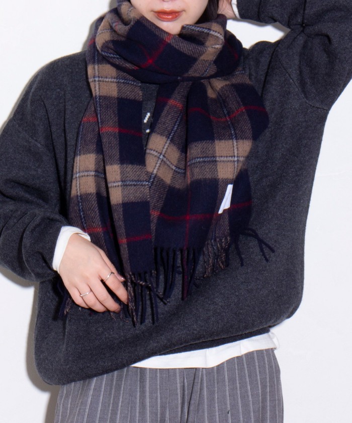 GLOSTER カシミヤマフラー セール 20%OFF】【GLOSTER/グロスター】カシミヤブレンドウール