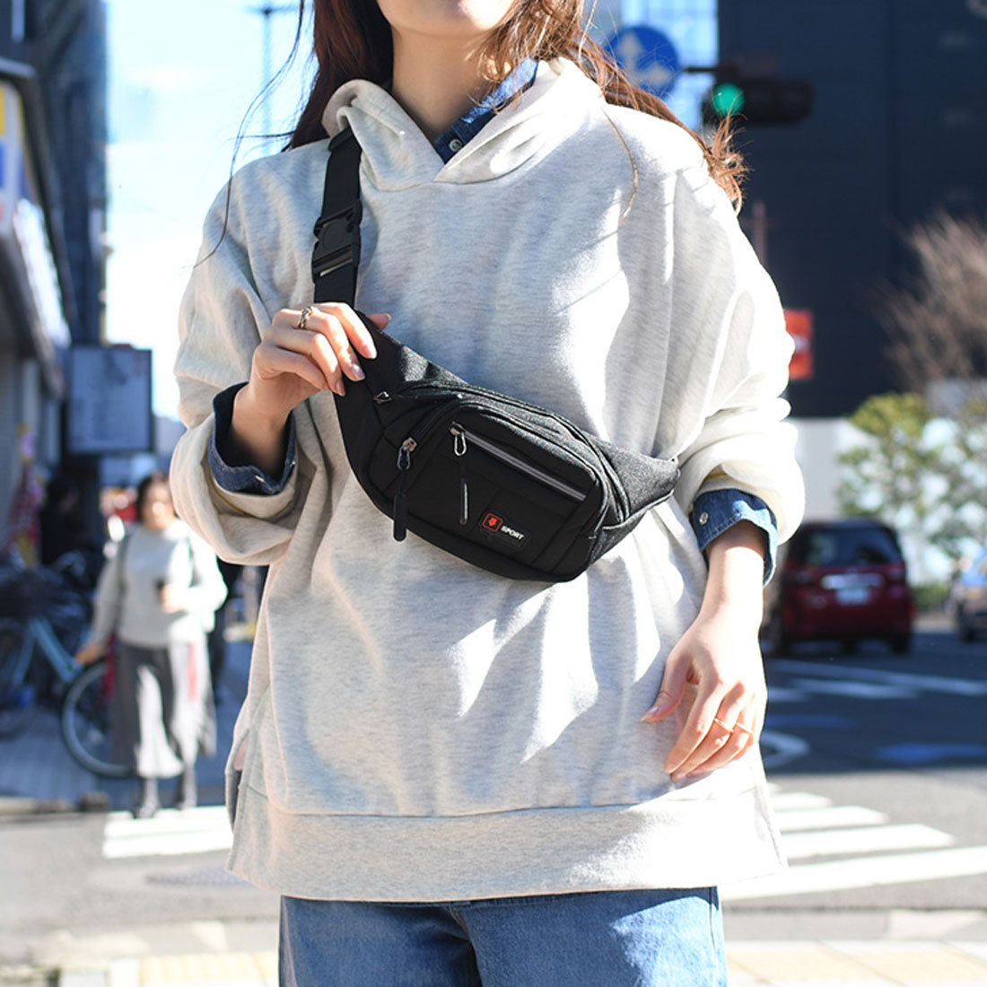 リアルスタイル REAL STYLE ボディバッグ ウエストポーチ メンズ リアルスタイル REAL STYLE ボディバッグ ウエストポーチ メンズ