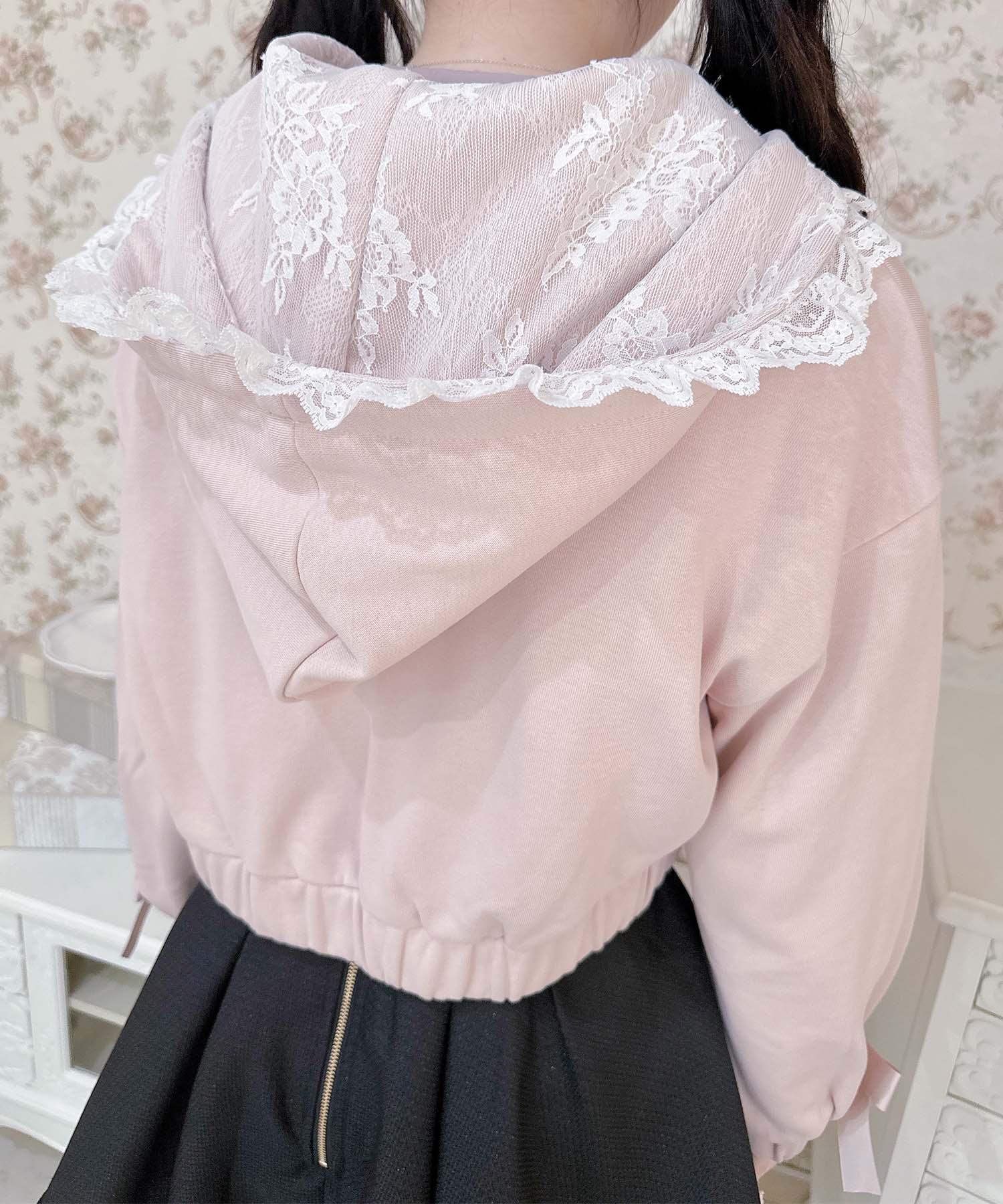 セール】ロジータ ROJITA ポイントハート刺繍パーカー(507088762