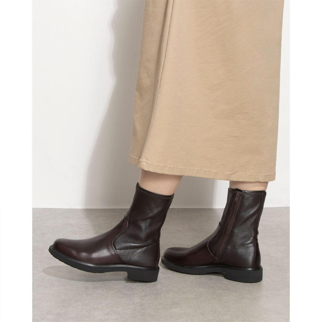 エコー ECCO ウィメンズ 本革 ミッドカットブーツ メトロポール エコー ECCO ウィメンズ 本革 ミッドカットブーツ メトロポール