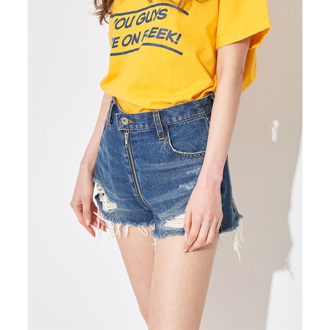 セール10%OFF】スパイラルガール SPIRALGIRL フルジップデニム