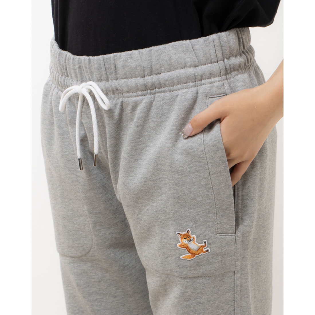 楽天市場】Maison Kitsune メゾンキツネ Tricolor Fox Patch Jog