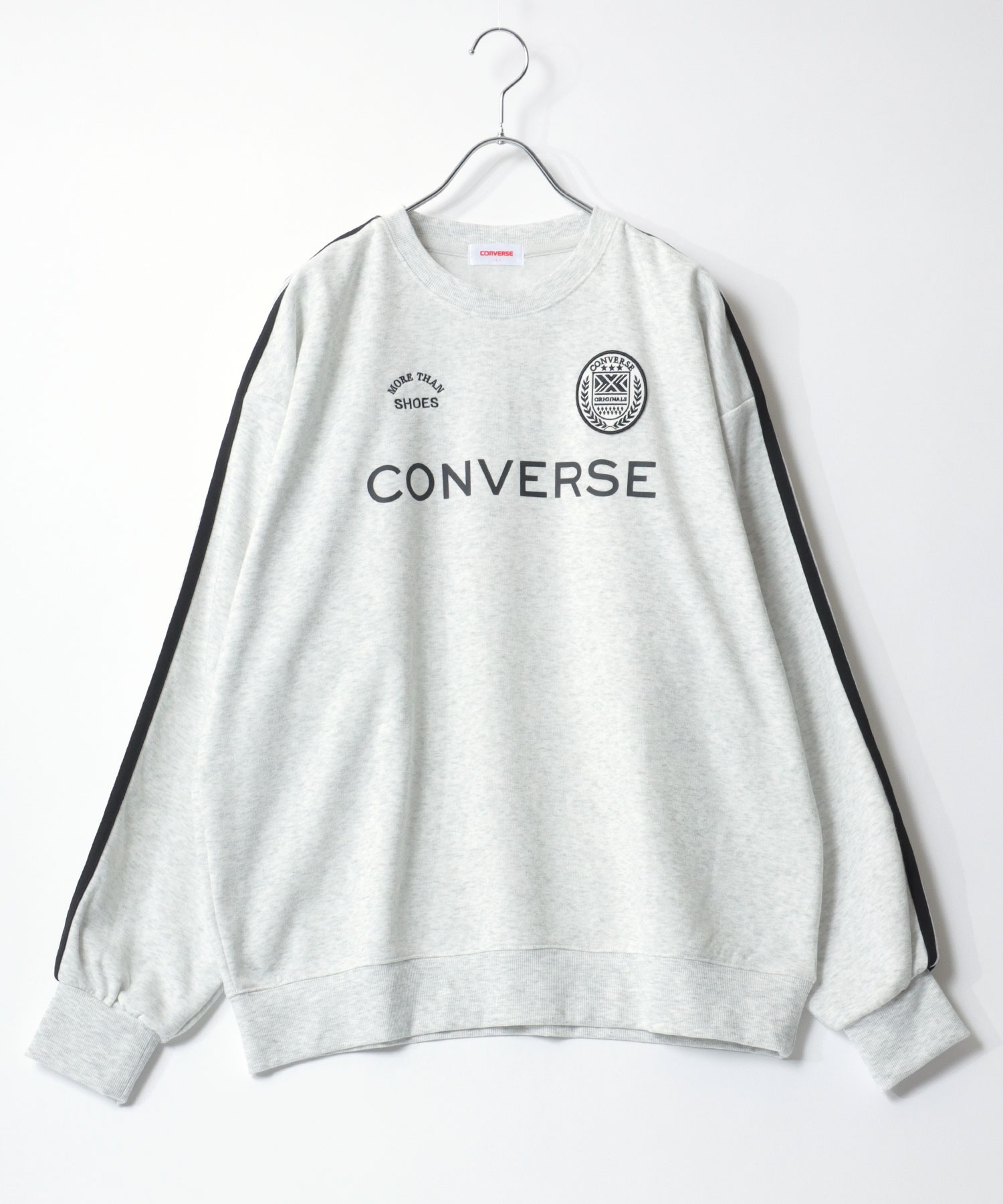 KongesSloejd 【コンゲススロイド】裏起毛 長袖トレーナー CONVERSE コンバース 裏毛 トレーナー レディース 春 秋 冬