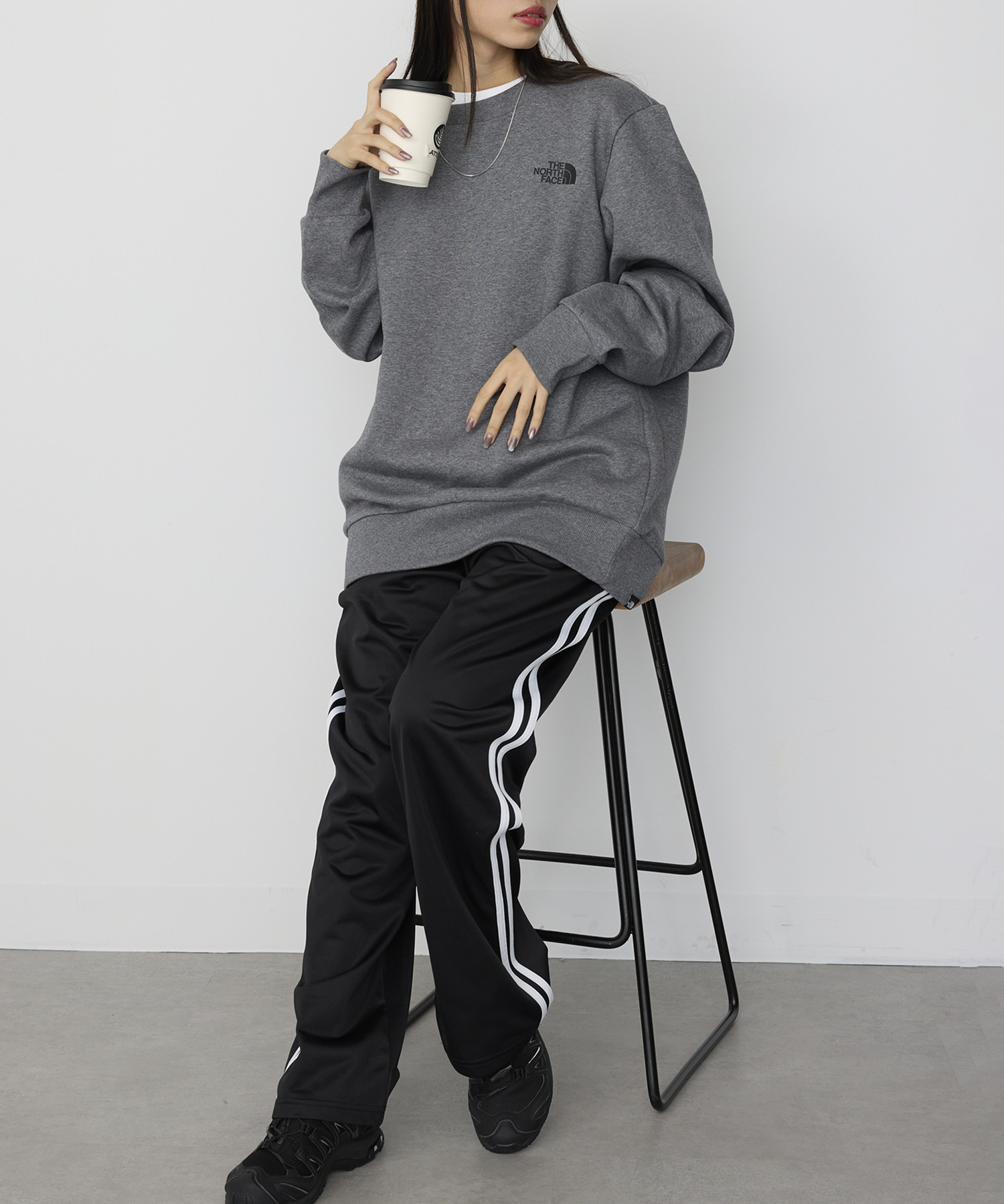 ザ・ノース・フェイス THE NORTH FACE SIMPLE DOME CREW クルー