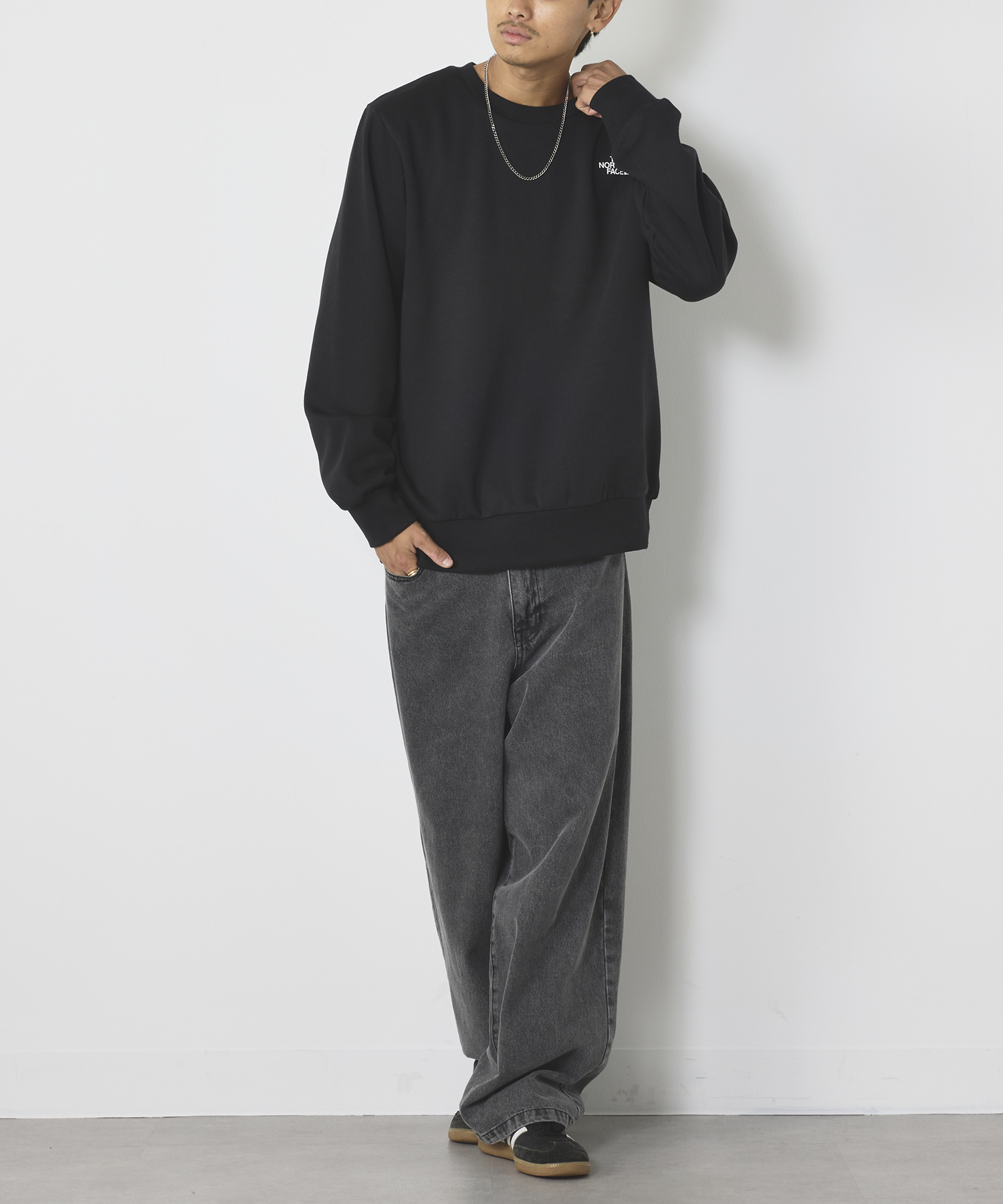 ザ・ノース・フェイス THE NORTH FACE SIMPLE DOME CREW クルー