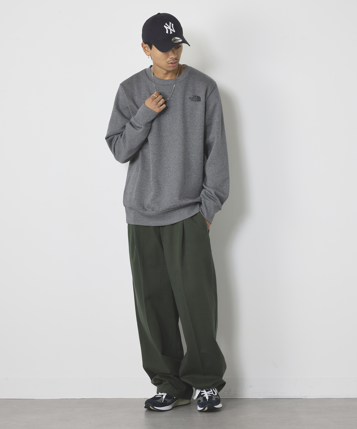 ザ・ノース・フェイス THE NORTH FACE SIMPLE DOME CREW クルー