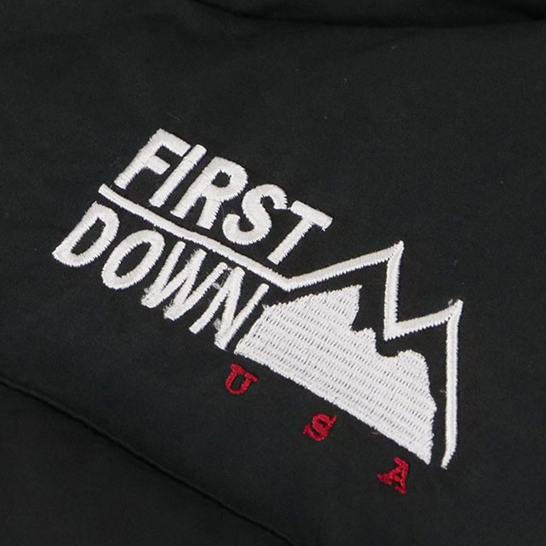 ファーストダウン FIRST DOWN BUBBLE DOWN VEST BLACK [F542002