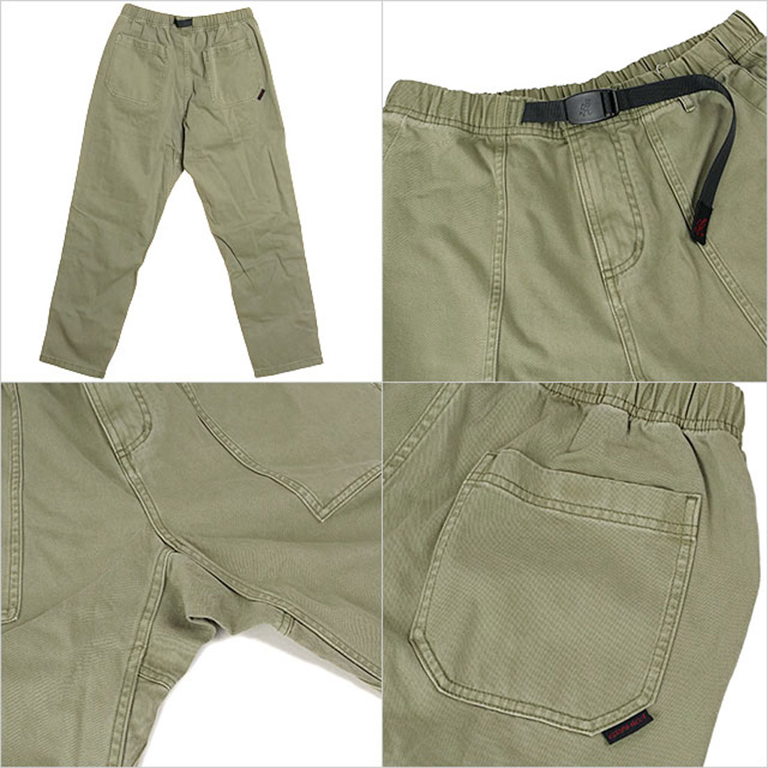 グラミチ Gramicci LOOSE TAPERED RIDGE PANT DUSKY－OLIVE
