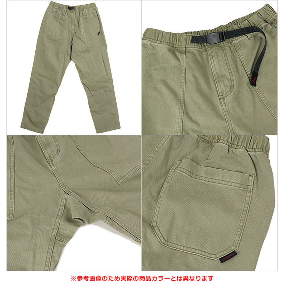 グラミチ Gramicci LOOSE TAPERED RIDGE PANT DUSKY－OLIVE