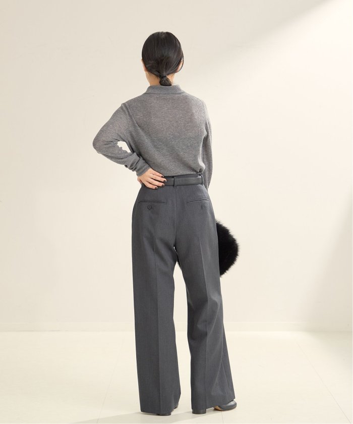 セール 30%OFF】WOOL ポロニットシャツ(507203045) | プラージュ セール 30%OFF】WOOL ポロニットシャツ(507203045) | プラージュ