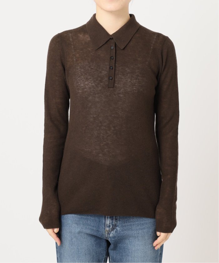 セール 30%OFF】WOOL ポロニットシャツ(507203045) | プラージュ セール 30%OFF】WOOL ポロニットシャツ(507203045) | プラージュ