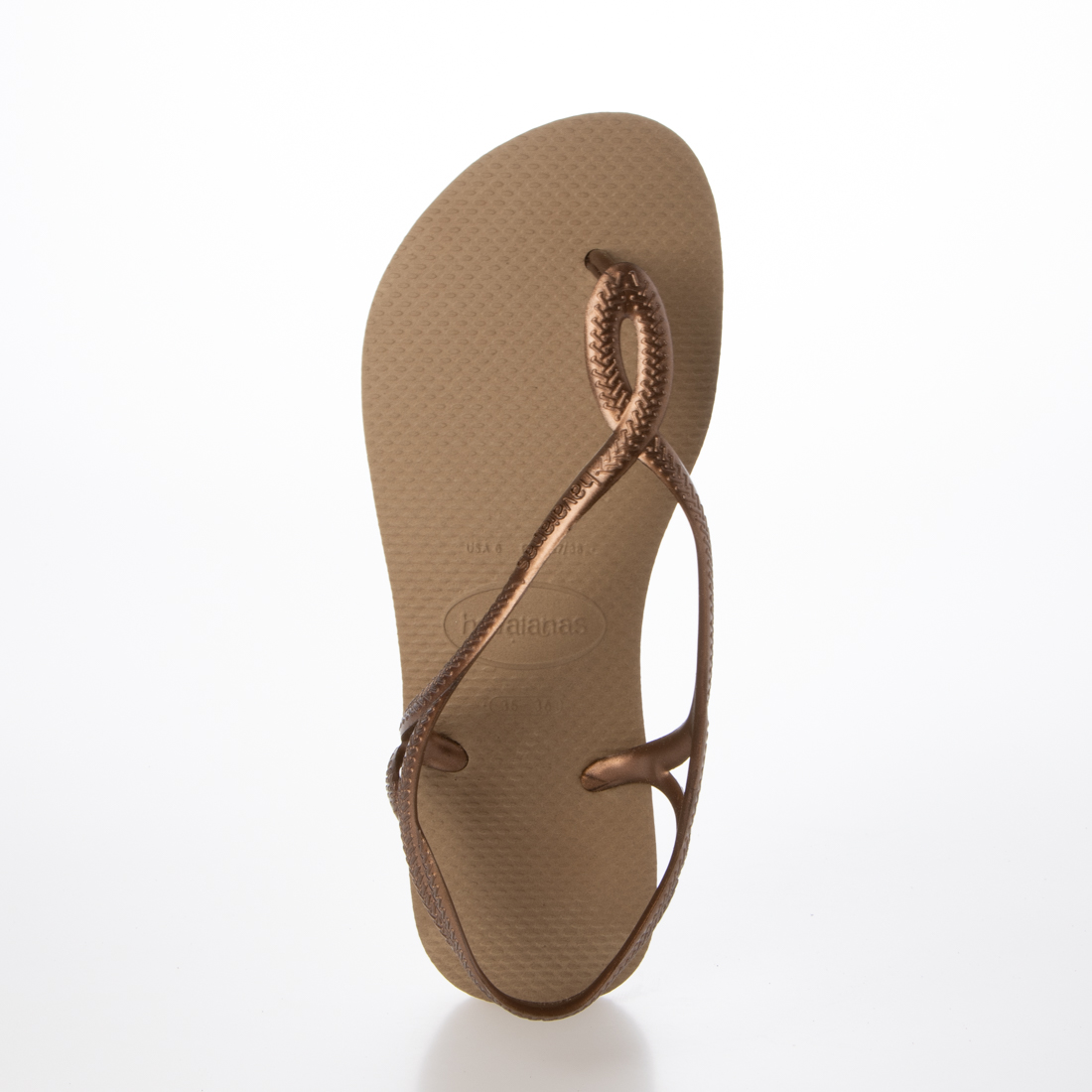 ハワイアナス Havaianas ラバービーチサンダル Luna－Rose－Gold