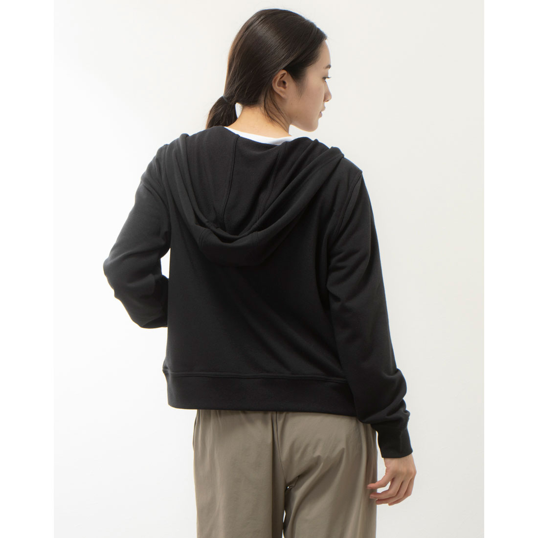 ナイキ NIKE レディース ニットジャケット ナイキ ウィメンズ ワン DF フルジップ L/S フーディ LBR FB5199010 （ブラック/ セール】ナイキ NIKE レディース ニットジャケット ナイキ