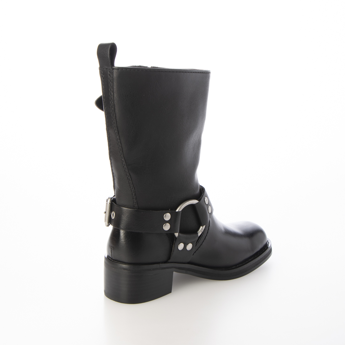 スティーブ マデン STEVE MADDEN レザーバイカーブーツ