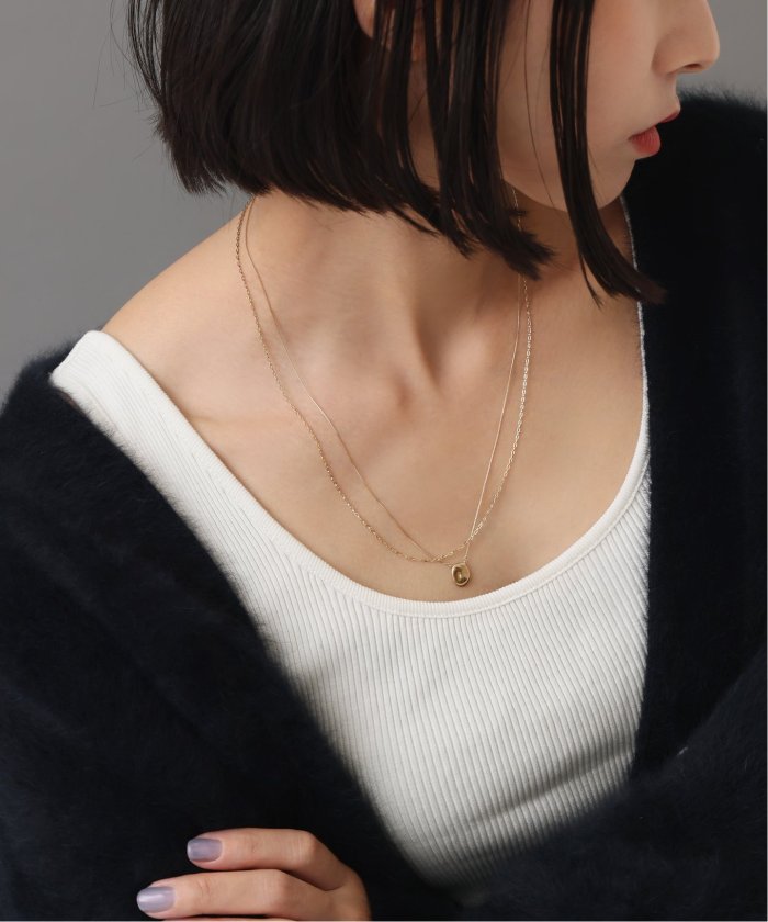 グローリーチェーン50cmネックレス K10(507398778) | リラ(Lilas グローリーチェーン50cmネックレス K10(507398778) | リラ(Lilas