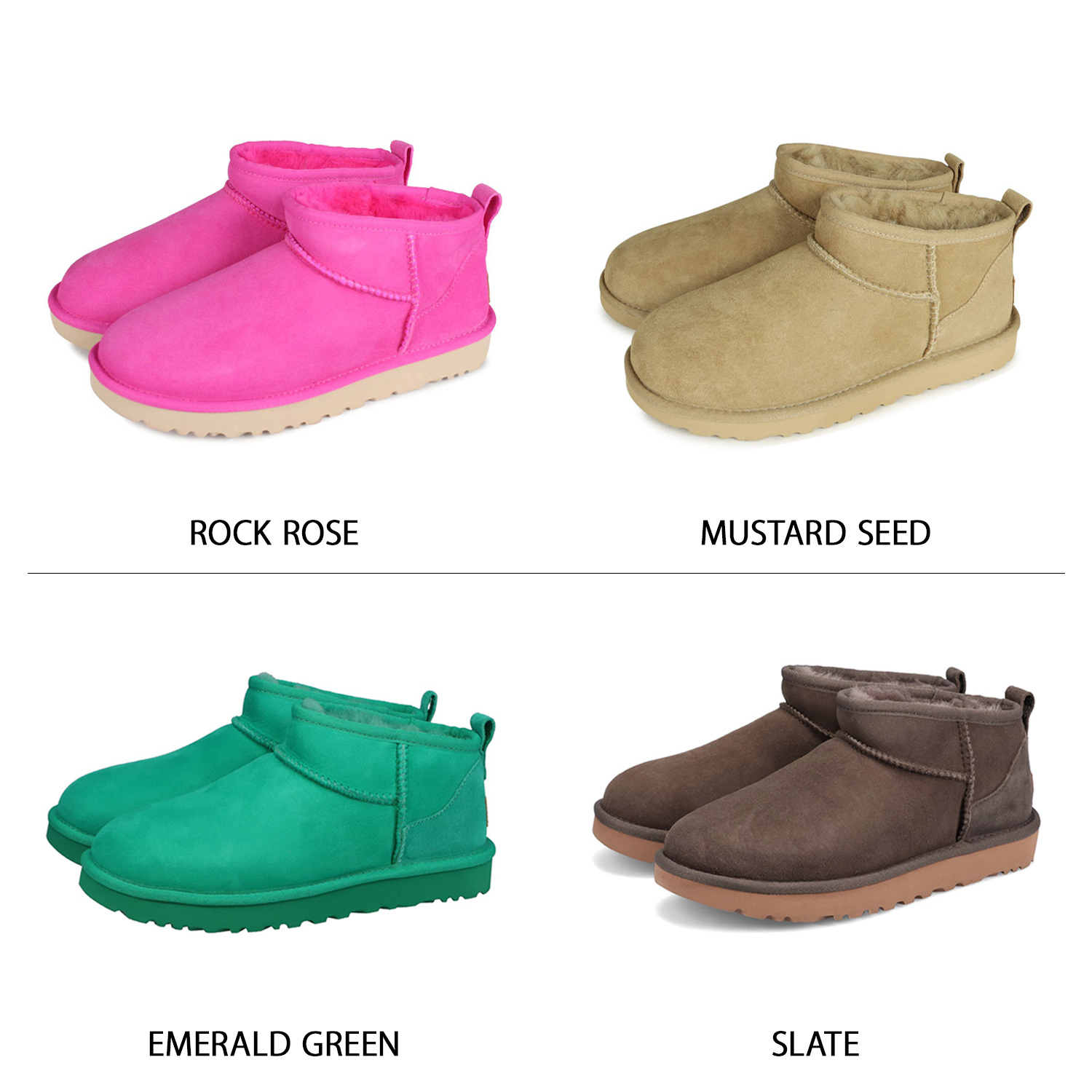 UGGプードルスモーキーピンクuggモカシン25サイズ8