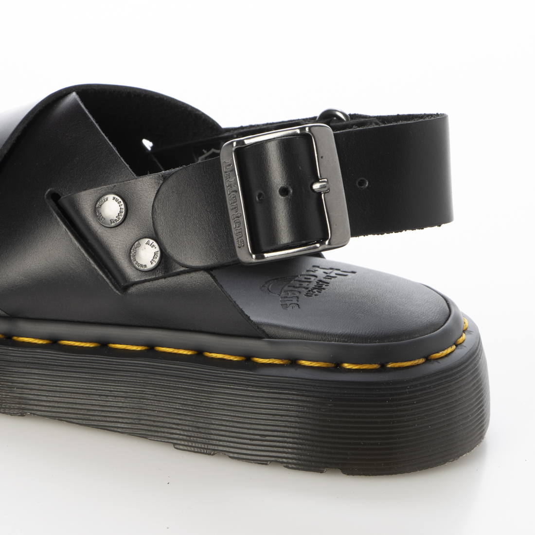 ドクターマーチン ブラック レザー サンダル バックル付き 25センチ セール15%OFF】ドクターマーチン Dr.Martens レディース