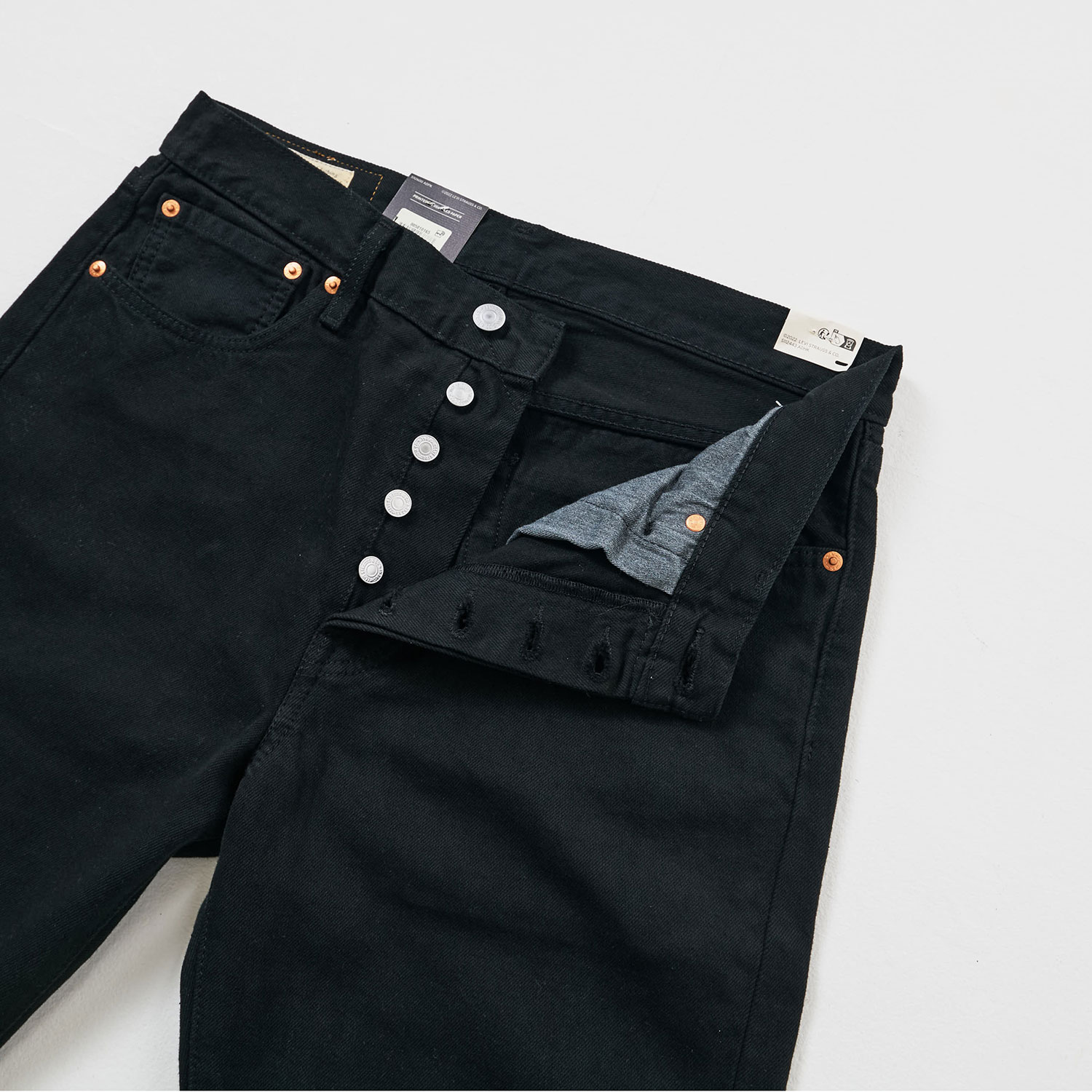 LEVI'S 501 リーバイス ブラック 黒 デニム 31（13）A デニム