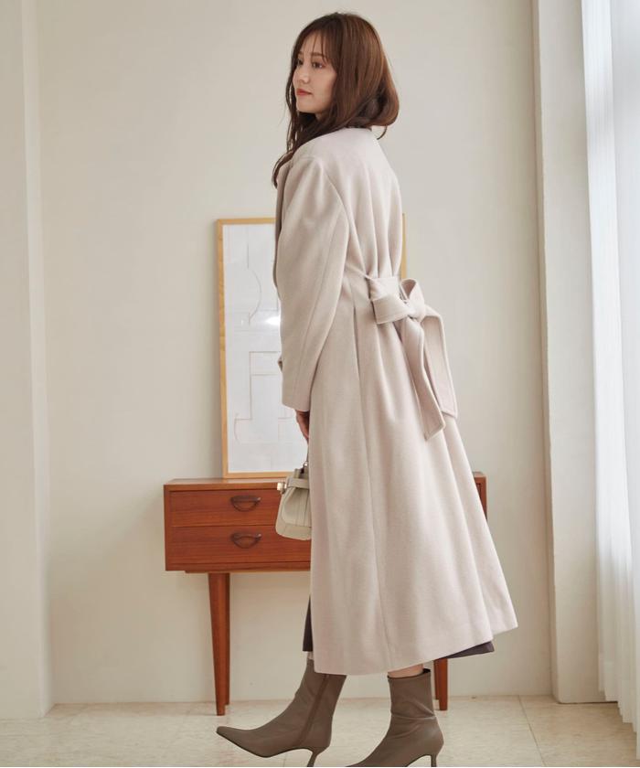ガウンロングコート 24AW
