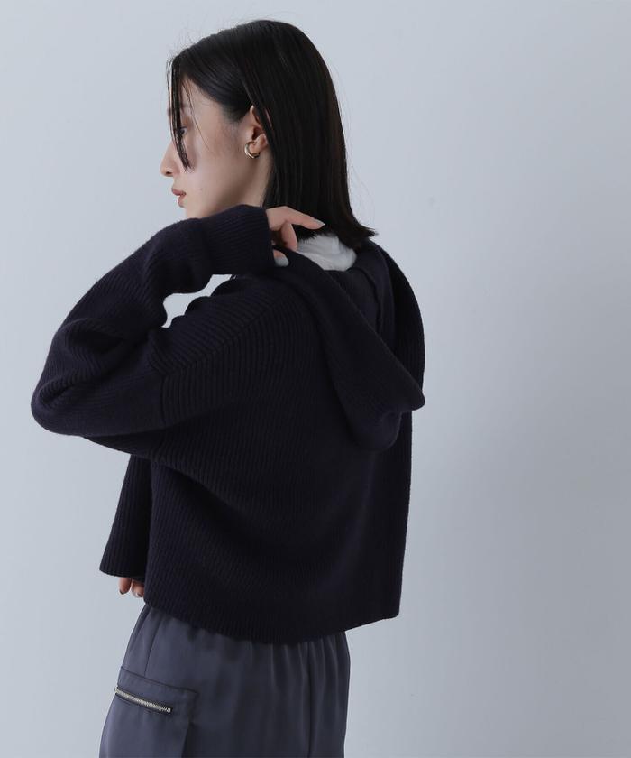 セール】フーディーニットプルオーバー 24AW(506791844