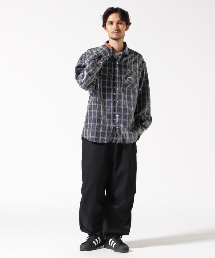 AFB スパンコールシャツROYAL FLASH別注モデルL