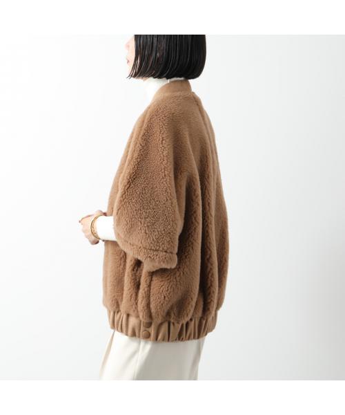 Max Mara テディベア ケープ ジャケット BRIOSE セール】マックスマーラ Max Mara MAX MARA ケープ BRIOSE