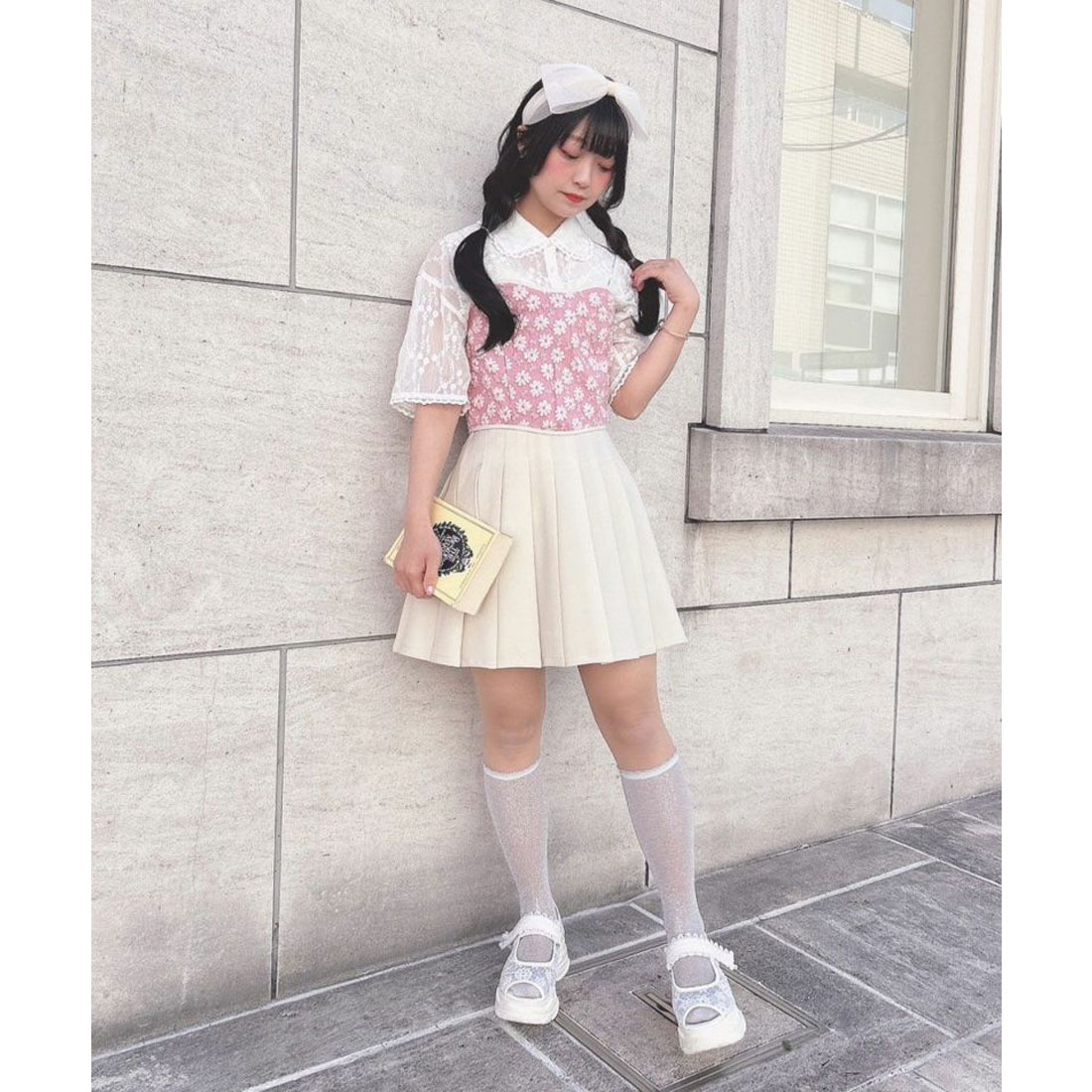 プリーツスカート レディース ロングスカート[品番：II000004308