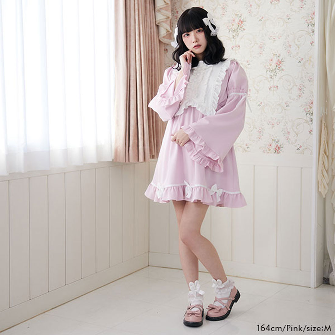 dear my love デザイナリボン姫ワンピース　M 夢展望 デザイナー/リボン姫ワンピース – レディースファッション通販の