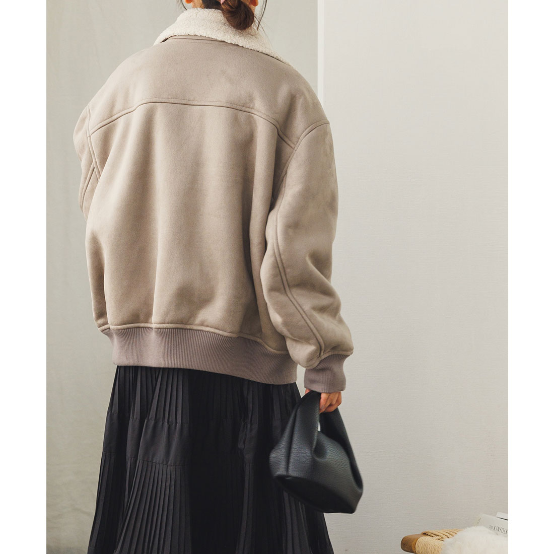sly VEGAN LEATHER BALOON B-3 ジャケット SLY VEGAN LEATHER BALOON B-3 ジャケット VEGAN LEATHER BALOON B-3