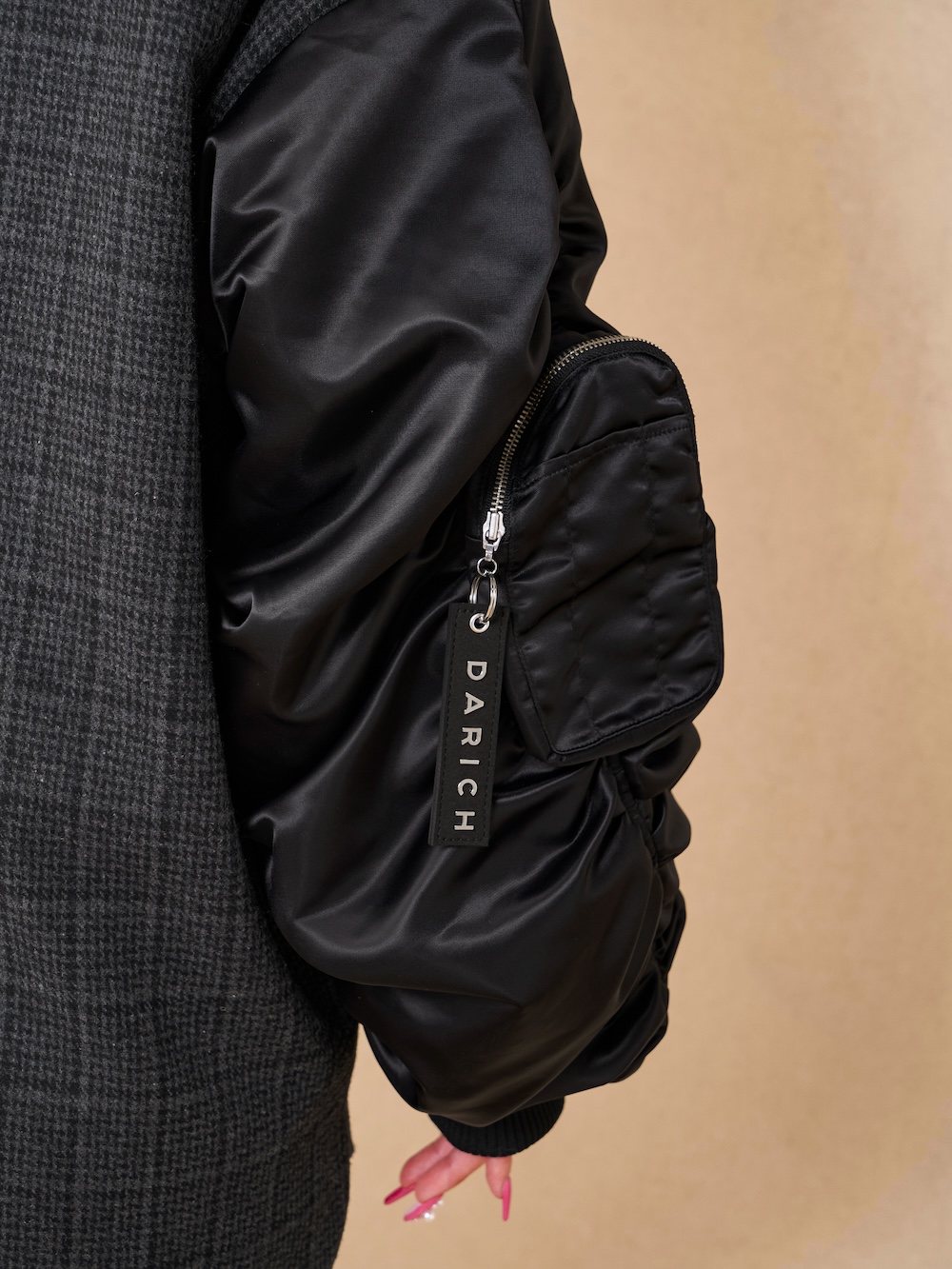 チェックドッキングブルゾン ダーリッチ セール20%OFF】ダーリッチ Darich チェックドッキングブルゾン