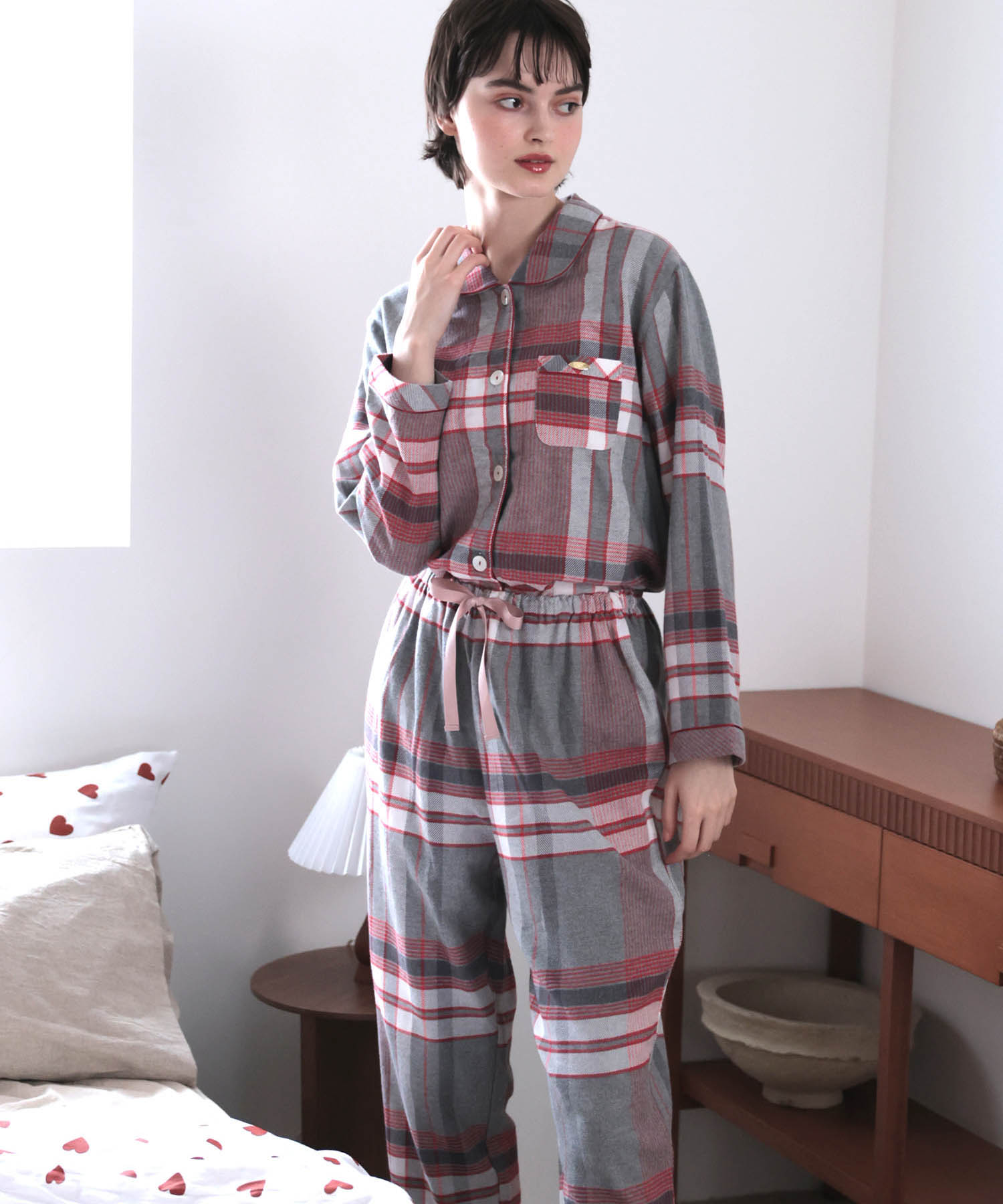セール 30%OFF】ナルエー Narue コットンフランネルチェック