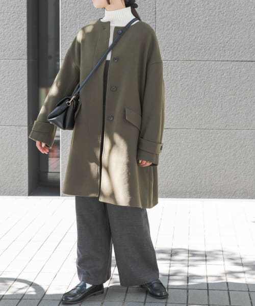 セール 20%OFF】FORK&SPOON ノーカラーコート(507415978 セール 20%OFF】FORK&SPOON ノーカラーコート(507415978