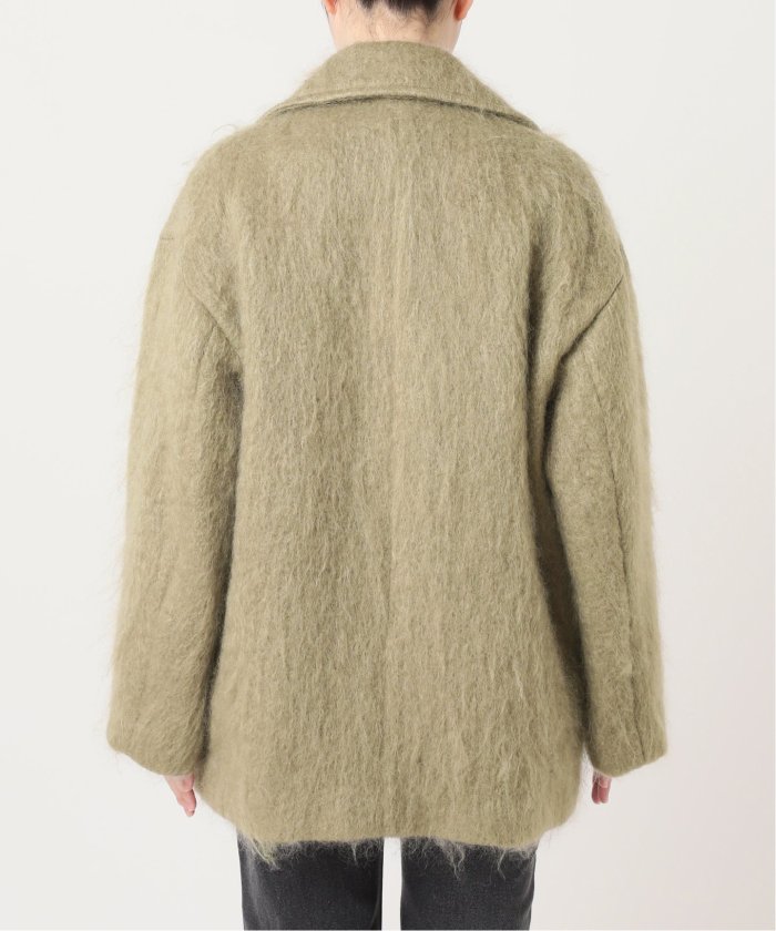 セール 30%OFF】モヘヤミックスシャギーショートコート セール 30%OFF】モヘヤミックスシャギーショートコート