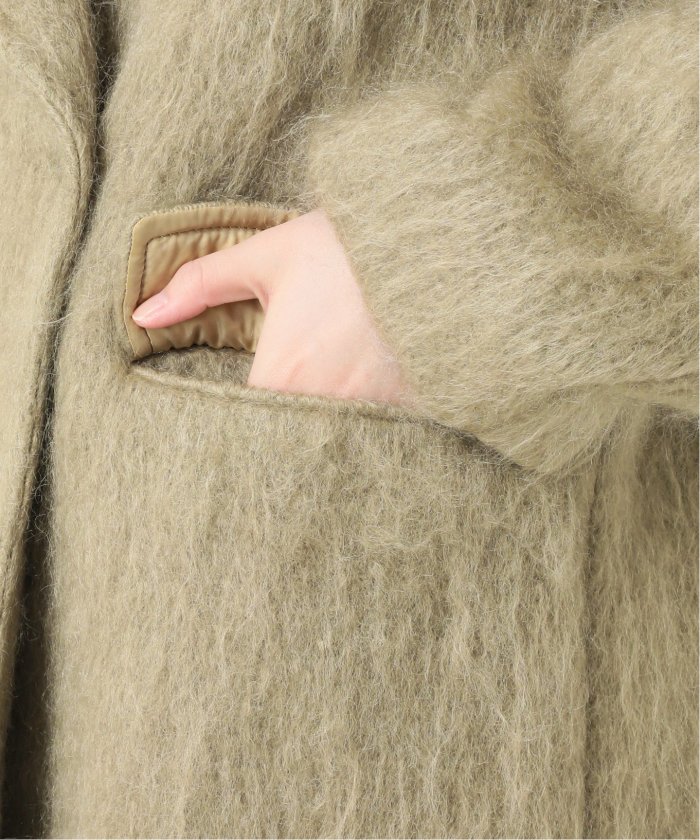 セール 30%OFF】モヘヤミックスシャギーショートコート セール 30%OFF】モヘヤミックスシャギーショートコート
