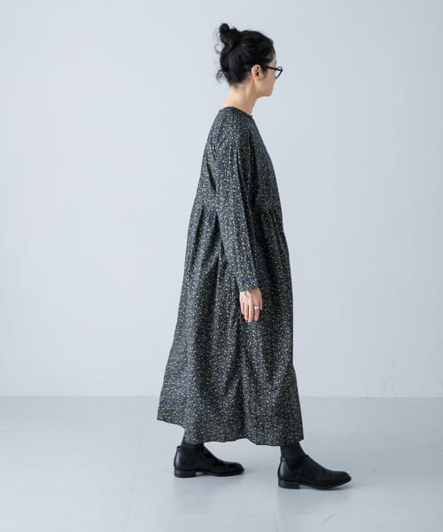 クーポン】【セール 30%OFF】コットン小花柄2WAYワンピース クーポン】【セール 30%OFF】コットン小花柄2WAYワンピース