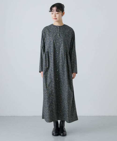 クーポン】【セール 30%OFF】コットン小花柄2WAYワンピース クーポン】【セール 30%OFF】コットン小花柄2WAYワンピース