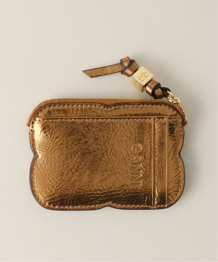 Ganni ◆Butterfly Compact Zipped Wallet 【 残りわずか】 GANNI / ガニー】 Butterfly Compact Zipped Wallet(507416255