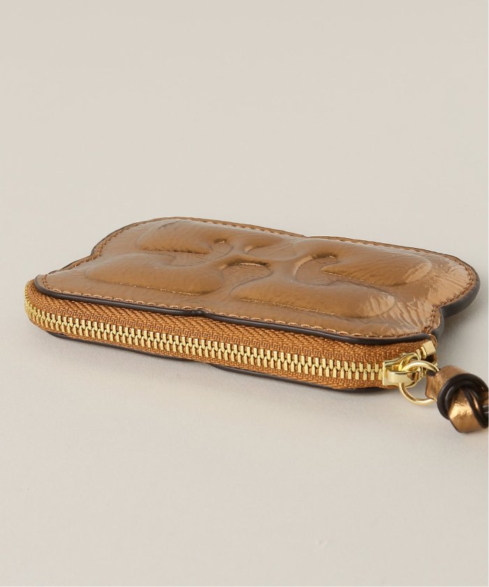 GANNI / ガニー】 Butterfly Compact Zipped Wallet(507416255